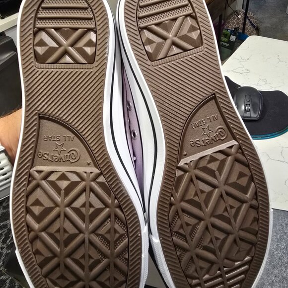 Converse Chuck Taylor All Star Shoreline Slip Womens Casual Shoes 10 Amethyst - Picture 9 of 16